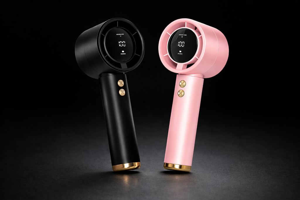 Portable Turbo Handheld Fan – 100-Speed