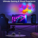 Hexagonal Touch LED Wall Light