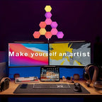 Hexagonal Touch LED Wall Light