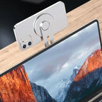 Magnetic Slim Phone Holder with 180° Rotating Swivel – MagSafe Compatible