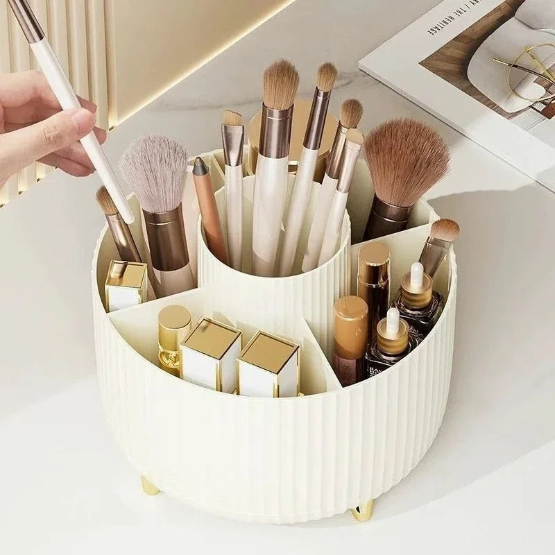 360° Rotating Makeup Organizer Multi-Functional
