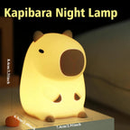 Night Light, Cute Animal Silicone Bedside Sleep Light